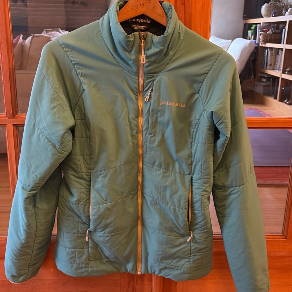 Teal Patagonia Lightweight Jacket